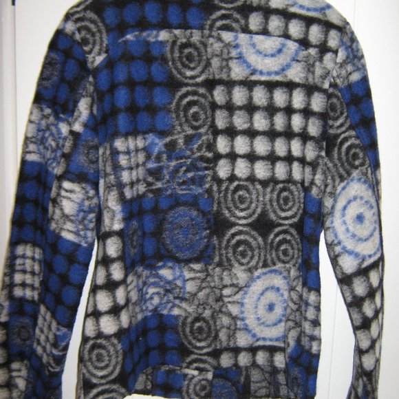 Felted Wool/Mix Linea Domani Sweater Jacket - Picture 3 of 3